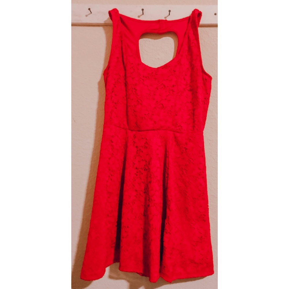 Red Sweetheart Dress